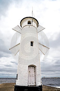 Mühlenbake in Swinoujscie on the Baltic Sea.