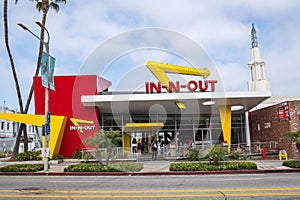 In-N-Out Burger fast food restaurant