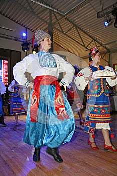 ÃÂ¾n stage are dancers and singers, actors, chorus members, dancers of corps de ballet, soloists of the Ukrainian Cossack ensemble