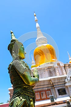 Na Dun pagoda at Maha Sarakham in Thailand