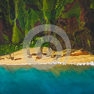 Na Pali Coast Aerial