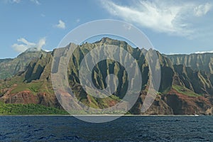 Na Pali Coast of Kauai, Hawaii During the Day