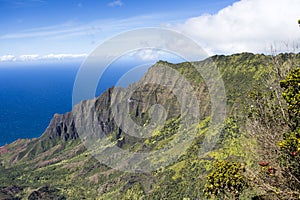 Na Pali coast - Kauai, Hawaii - mountains and sea