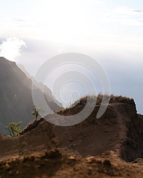 Na Pali Coast State Park on Kauai, Hawaii