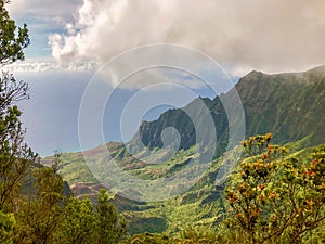 Na Pali Range, Kauai, Hawaii, USA