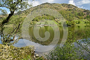 Nab Scar reflected in Rydalwater, Lake District