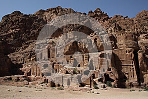 Nabataean Rock city of Petra, Jordan