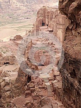 Nabataean Rock city of Petra, Jordan