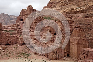 Nabataean Rock city of Petra, Jordan