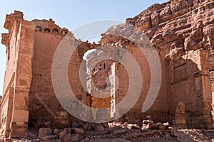 Nabataean Temple at Petra