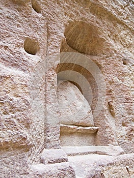 Nabatean place of god worship photo
