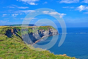 Nabb between Staithes and Port Musgrove, Yorkshire Moors, England