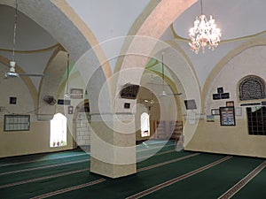 Nabi Moosa mosque and tomb near Jerusalem photo