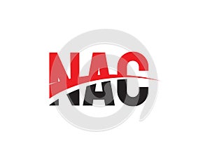 NAC Letter Initial Logo Design Vector Illustration