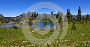 Naches Peak Loop Trail in Mt Rainier NP