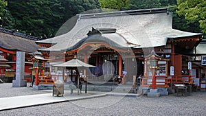 Nachi falls shrine in Japan