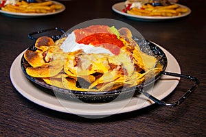 Nachos with cheese