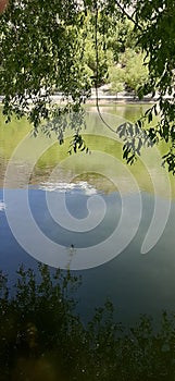 Naco lake view in kaza himachal