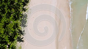 Nacpan Beach in Philippines. El Nido, Palawan.