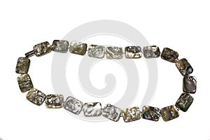 Nacre, haliotis beads