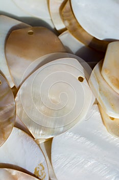 Nacre seashell background texture