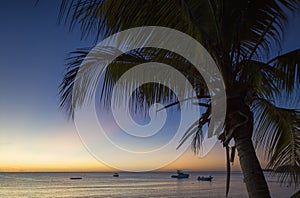 Nacula Island at sunset, Yasawa Islands, Fiji