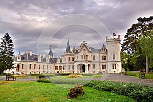 The Nadasdy Castle in Nadasdlad ny in Hungary