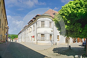 Nadasdy family house on Namestie slobody square in Nove Mesto nad Vahom town