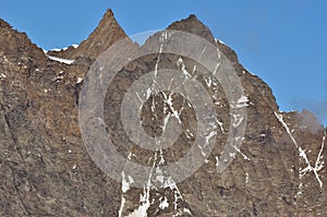 Nadelhorn and Lenzspitze