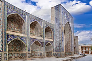 Nadir Divan-begi Madrasah, Bukhara, Uzbekistan