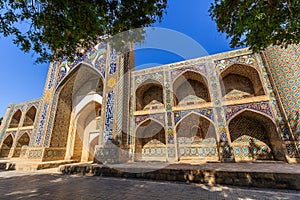 Nadir Divan-Begi Madrasah in Bukhara, Uzbekistan