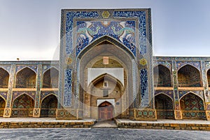 Nadir Divan-Begi Madrasah Mosque - Bukhara, Uzbekistan photo