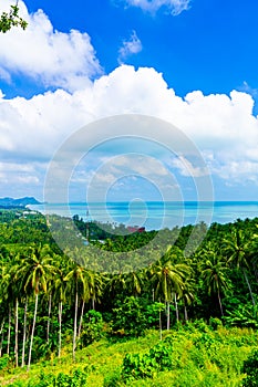 Naern Thae Wada viewpoint in Nakhon Si Thammarat, Thailand