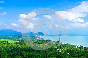 Naern Thae Wada viewpoint in Nakhon Si Thammarat, Thailand