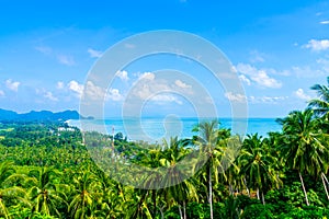 Naern Thae Wada viewpoint in Nakhon Si Thammarat, Thailand