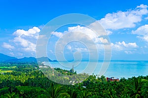 Naern Thae Wada viewpoint in Nakhon Si Thammarat, Thailand