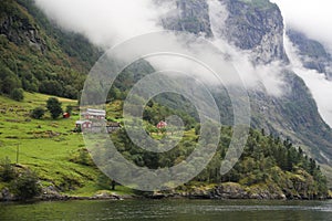 Naeroyfjord and Aurlandsfjord