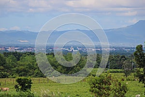 Naga City Camarines Sur viewed from Mt. Isarog