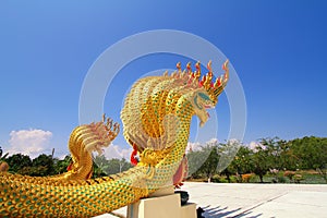 Naga statue