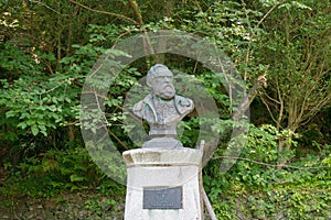 Siebold Statue at Site of the Former Siebold Residence in Nagasaki, Japan. Philipp Franz Balthasar photo