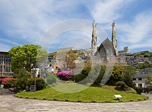 Nagasaki. Monument and Museum of the 26 martyrs.