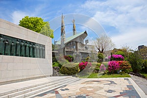 Nagasaki. Monument and Museum of the 26 martyrs. photo