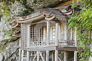 Nageiredo Temple in Tottori Prefecture, Japan