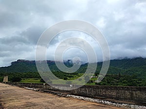 Nagel Dam wall in KwaZulu-Natal photo