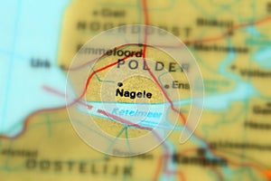 Nagele, a town in the Netherlands. photo
