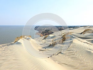 Nagliu dunes in Neringa, Lithuania