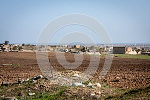 Nagorno-Karabakh, Armenia/Azerbaijan: no-man`s land outsite Martakert