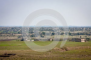 Nagorno-Karabakh, Armenia/Azerbaijan: no-man`s land outsite Martakert