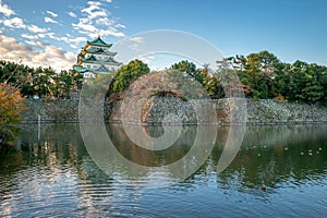 Nagoya Castle, a Japanese castle in Nagoya, Japan