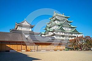 Nagoya Castle, a Japanese castle in Nagoya, Japan